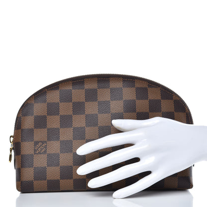 Louis Vuitton Damier Ebene Cosmetic Pouch GM 2 of 9