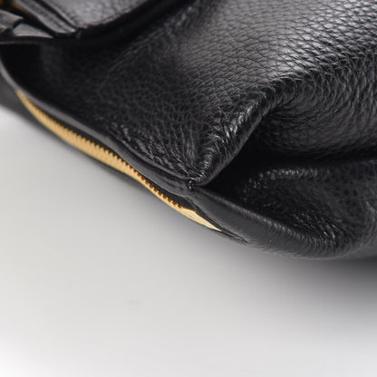 Tom Ford Grained Calfskin Large Alix Padlock Zip Shoulder Bag Black 11 of 12