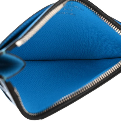 Louis Vuitton Taigarama Coin Card Holder Blue Lagoon 5 of 7