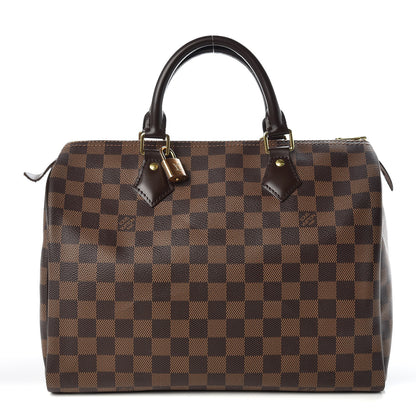 Louis Vuitton Damier Ebene Speedy 30 1 of 11