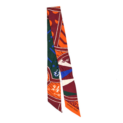 Hermes Silk Jeu De Soie Uniforme Twilly 2 of 4