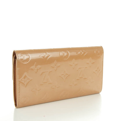 Louis Vuitton Vernis Sarah Wallet Noisette 3 of 7