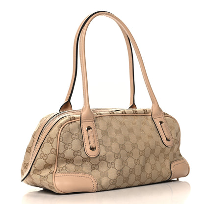 Gucci Monogram Small Princy Satchel Pink 3 of 12