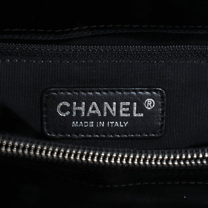 Chanel Patent Grand Shopping Tote GST Black 6 of 7