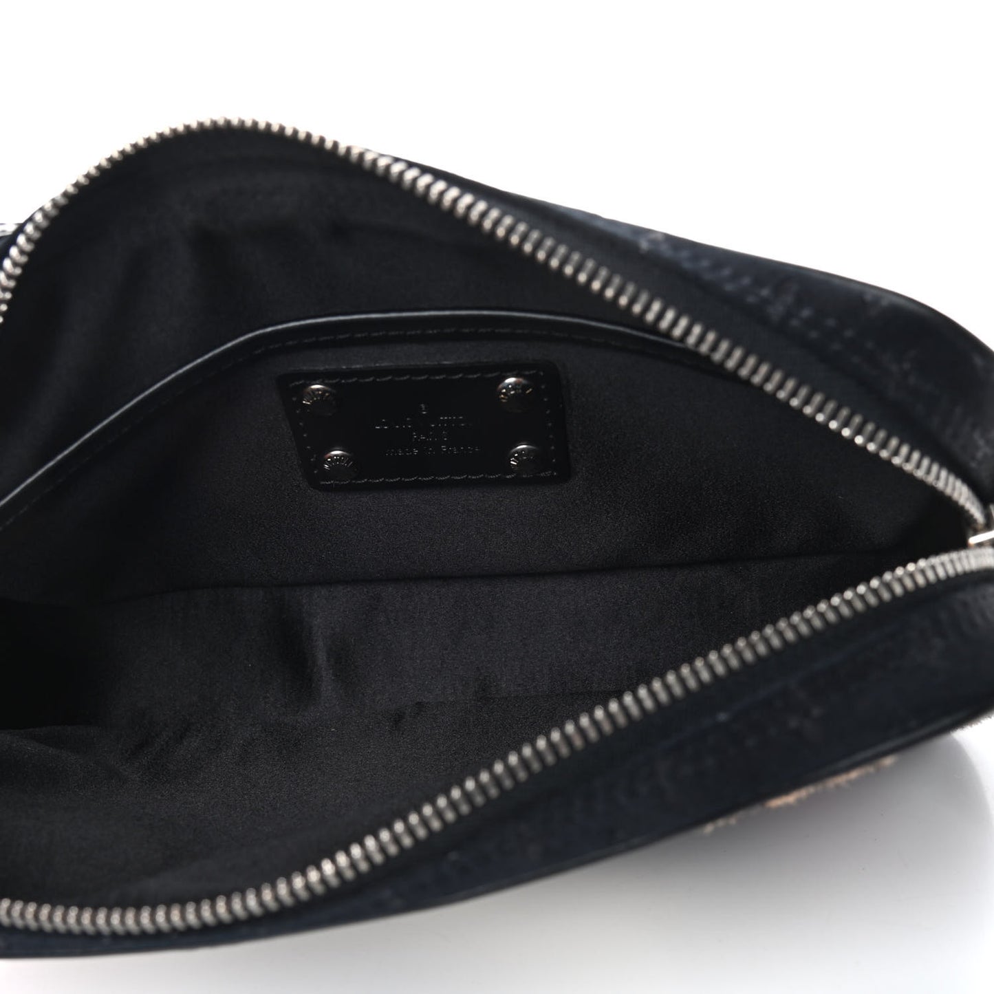 Satin Mini Monogram Conte De Fees Pochette Black