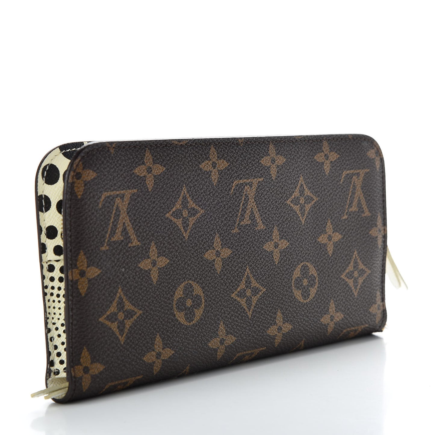 Monogram Kusama Waves Insolite Wallet White