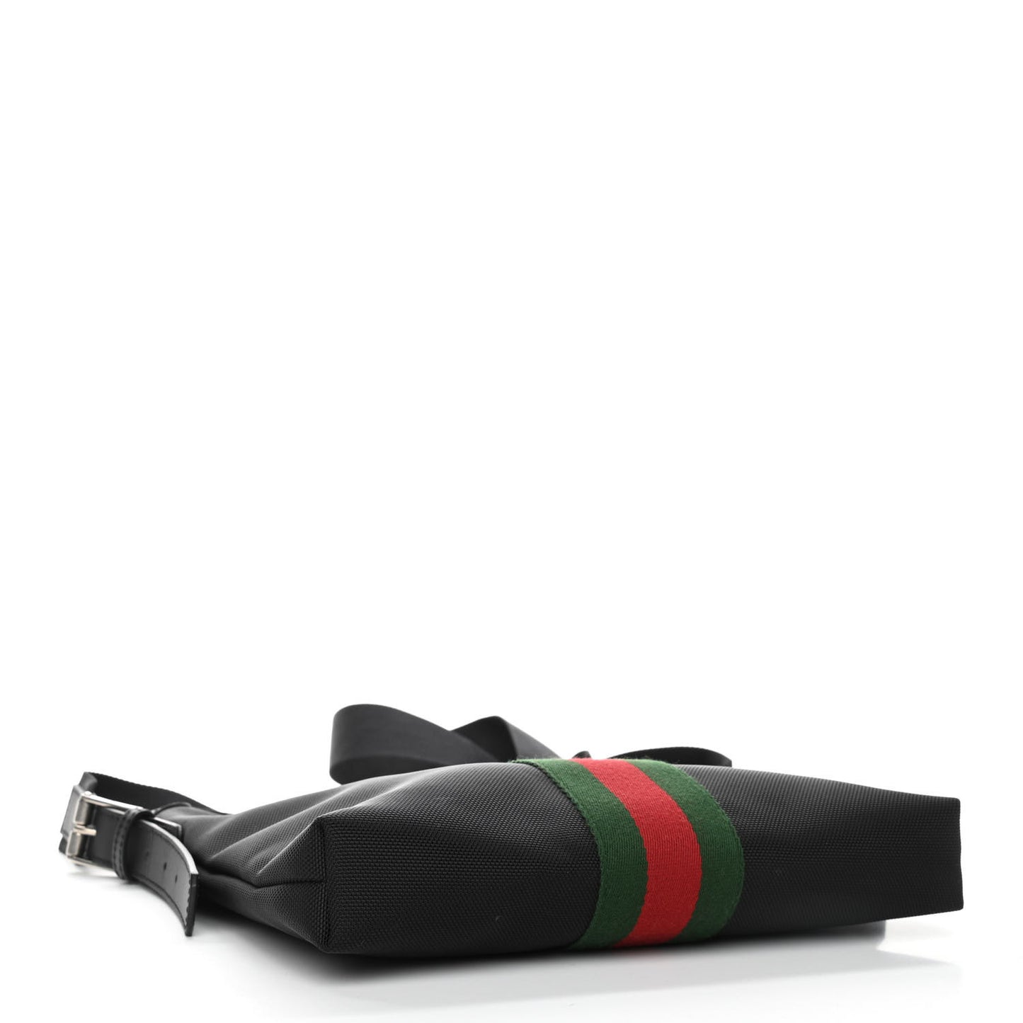 Techno Canvas Web Messenger Bag Black