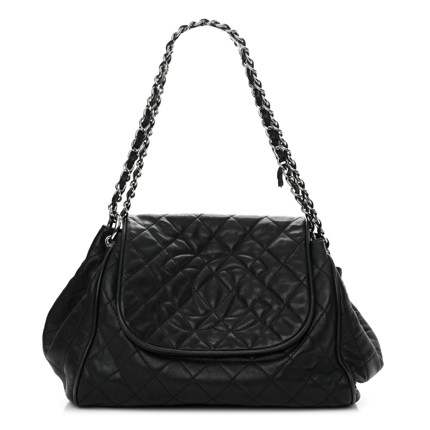 Chanel Caviar Quilted Timeless Accordion Flap Black 1 of 17