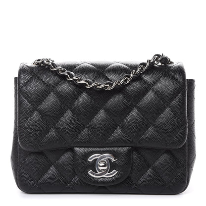 Chanel Caviar Quilted Mini Square Flap Black 1 of 9