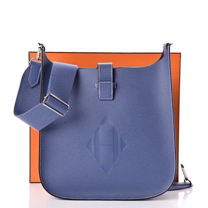 Hermes Epsom Evelyne Sellier 29 PM Bleu Brighton 11 of 11
