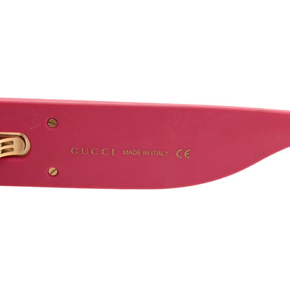 Gucci Square Frame GG0102S Sunglasses Glitter Pink Multi 7 of 8