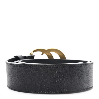 Gucci Textured Calfskin Double G 40mm Belt 85 34 Black 2 of 4