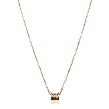 Bulgari 18K Yellow Gold B.Zero1 Pendant Necklace 1 of 11