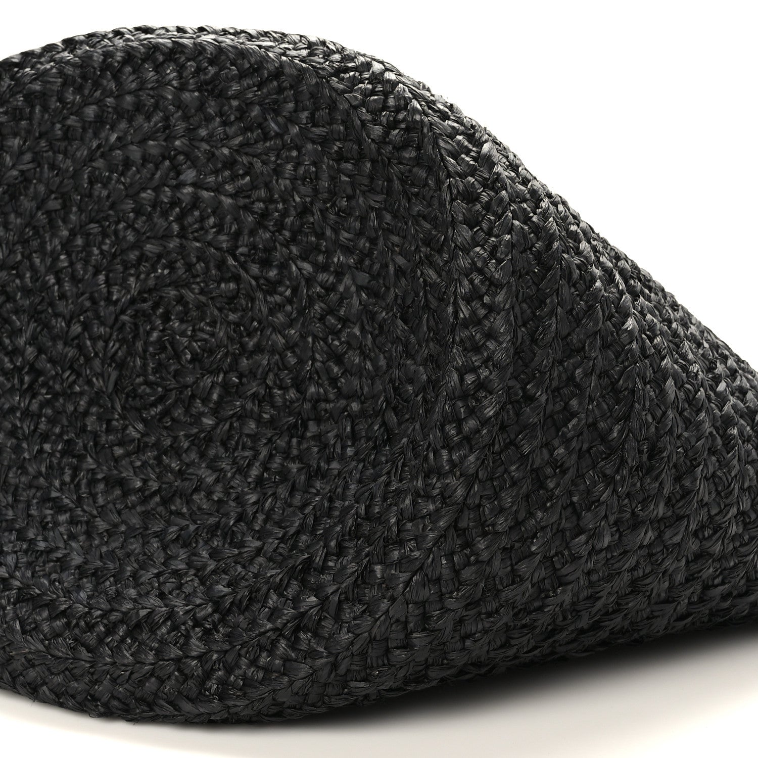 Saint Laurent Raffia Medium Panier Bag Black 8 of 9