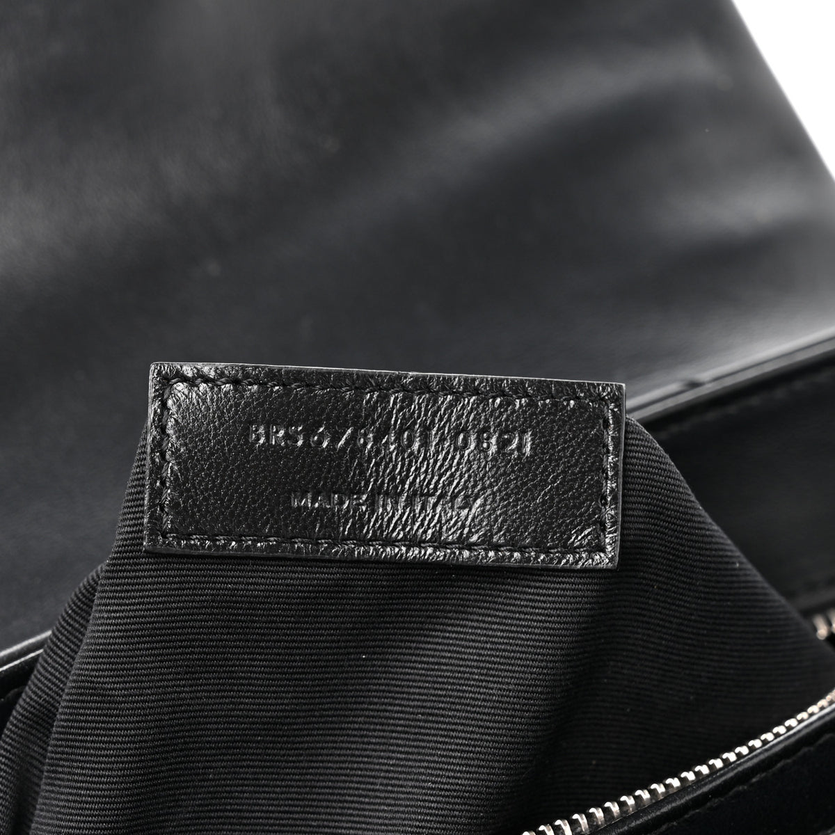 Calfskin Y Quilted Monogram Toy Loulou Crossbody Bag Black