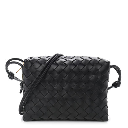 Bottega Veneta Nappa Intrecciato Small Loop Camera Bag Black 1 of 9