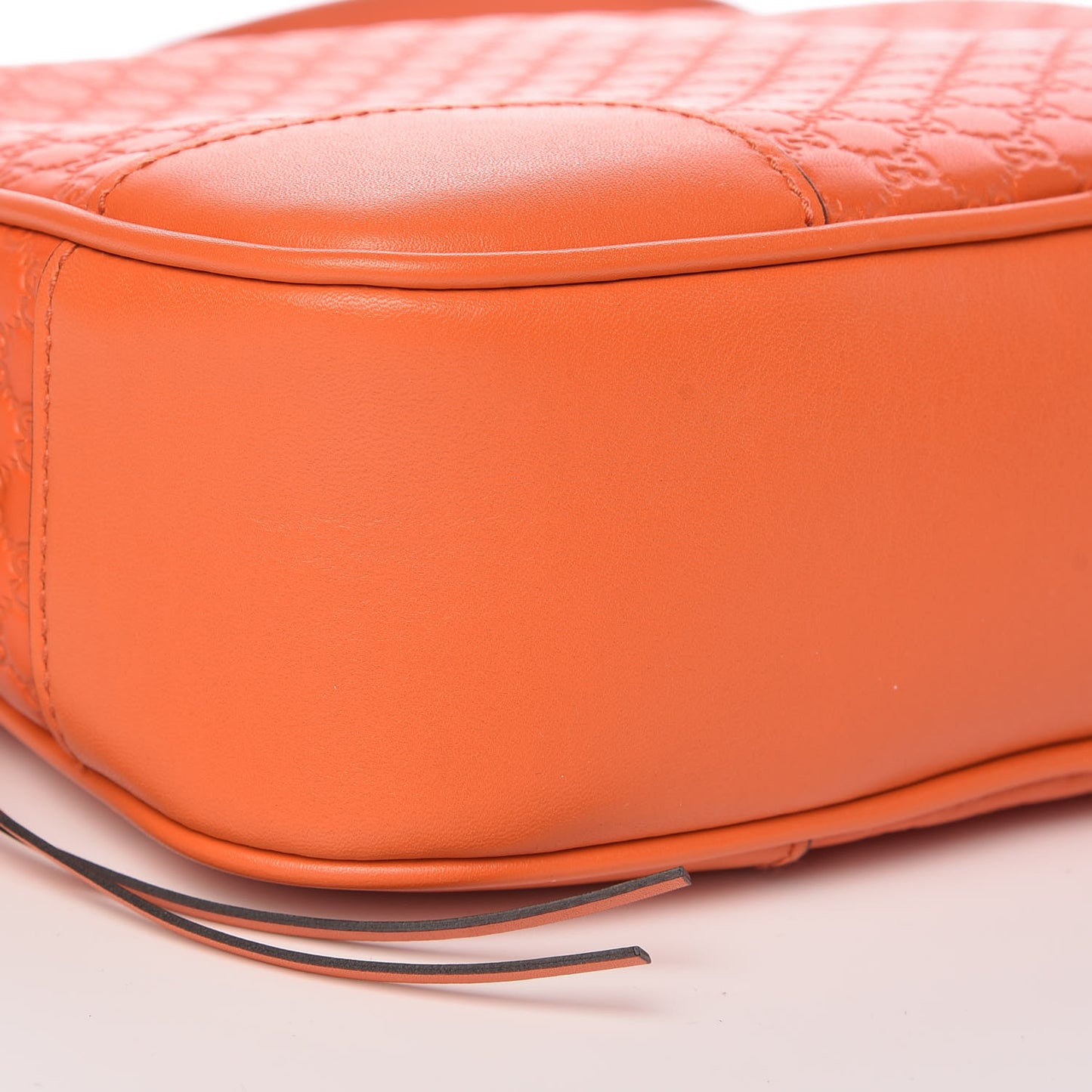 Soft Microguccissima Mini Bree Messenger Bag Sun Orange
