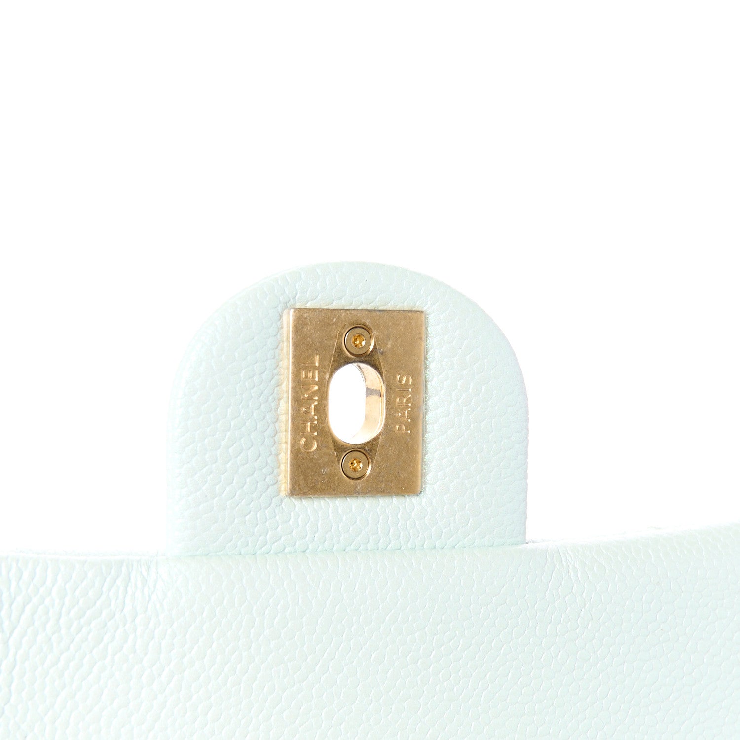 Chanel Iridescent Caviar Quilted Mini My Perfect Flap Light Green 7 of 11