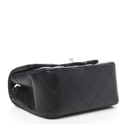 Chanel Lambskin Quilted Mini Square Flap Black 4 of 11