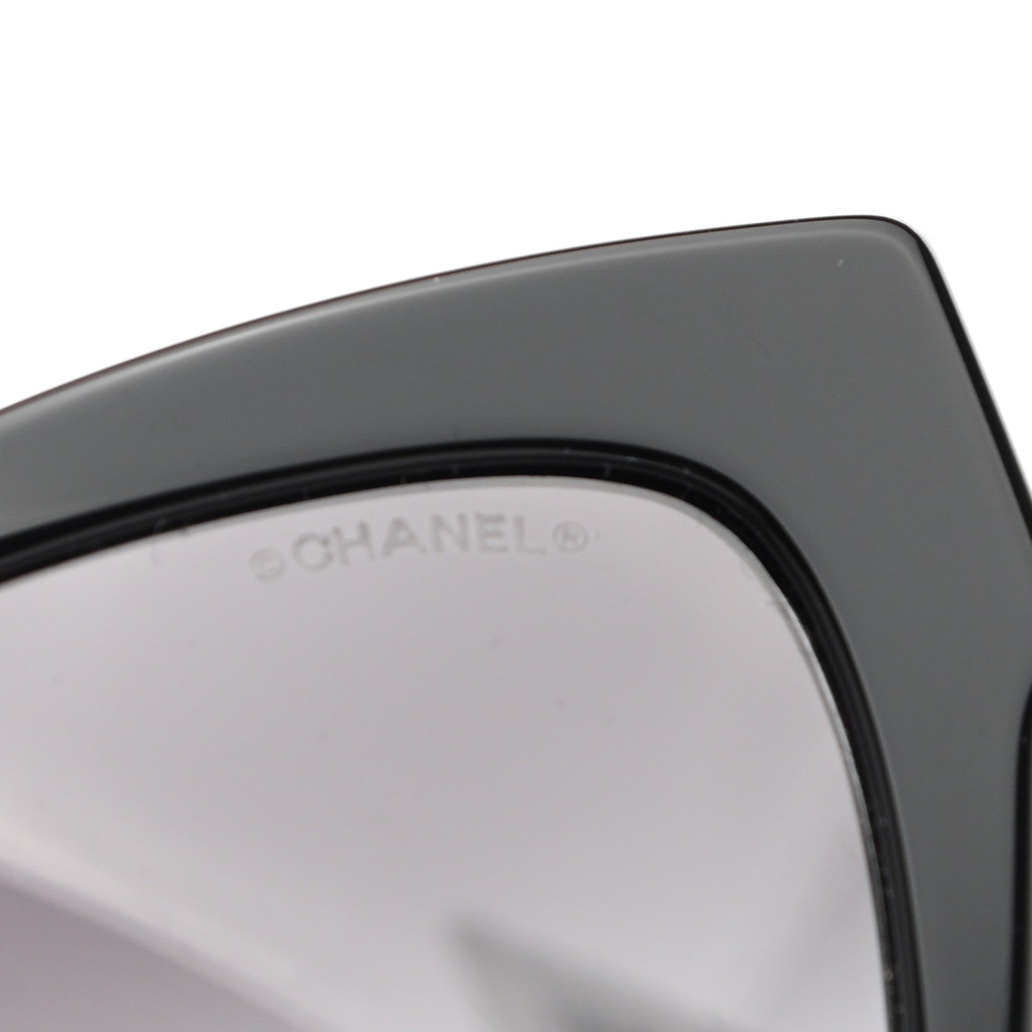 Chanel Acetate Square CC Sunglasses 5456 Black 7 of 7