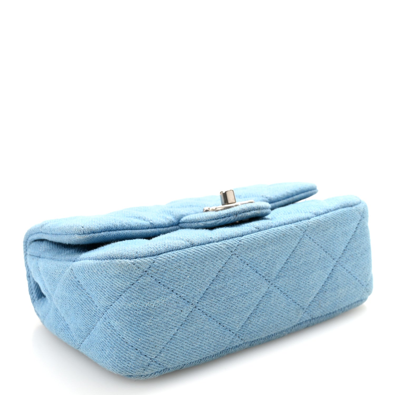 Chanel Denim Quilted Sweetheart Mini Flap Blue 1878828 – FASHIONPHILE