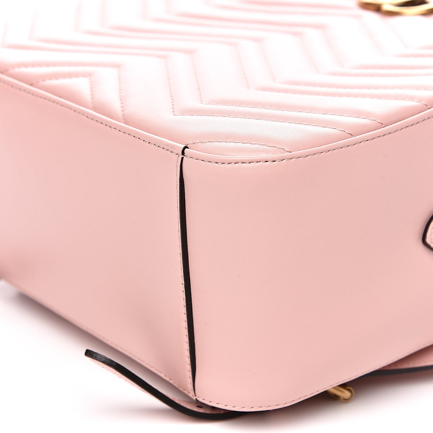 Calfskin Matelasse GG Marmont Dome Backpack Perfect Pink
