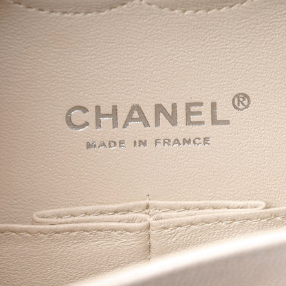 Chanel Caviar Quilted Medium Double Flap Light Beige 6 of 8