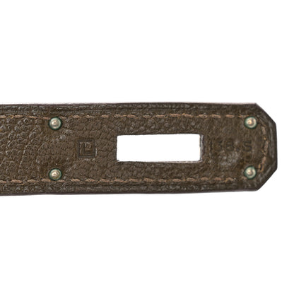 Hermes Chevre De Coromandel Kelly Retourne 32 Vert Olive 6 of 11