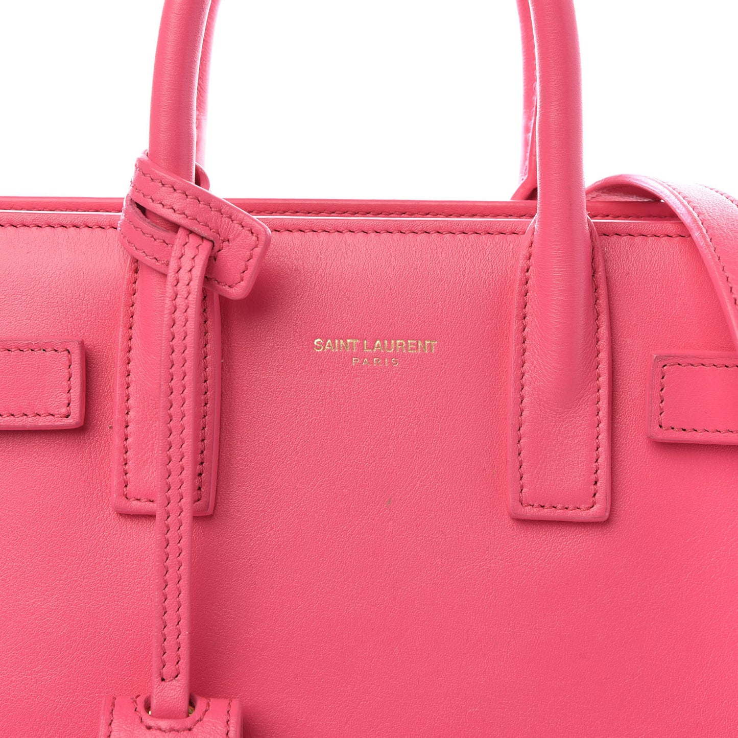 Calfskin Nano Sac De Jour Lipstick Fuchsia