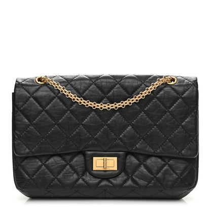 Chanel Aged Calfskin Quilted 2.55 Reissue 227 Flap Black 1 of 11