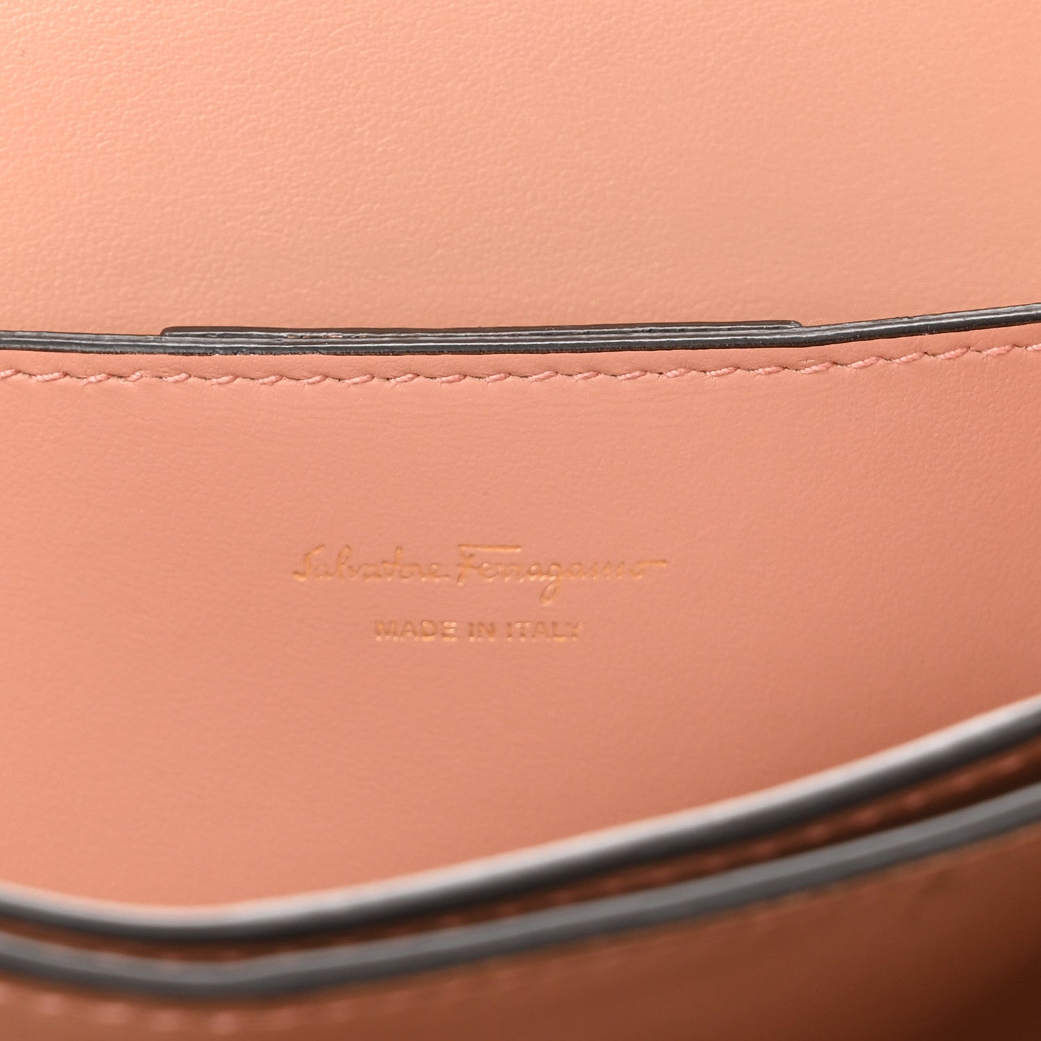 Salvatore Ferragamo Calfskin Medium Margot Top Handle Satchel New Blush 6 of 11