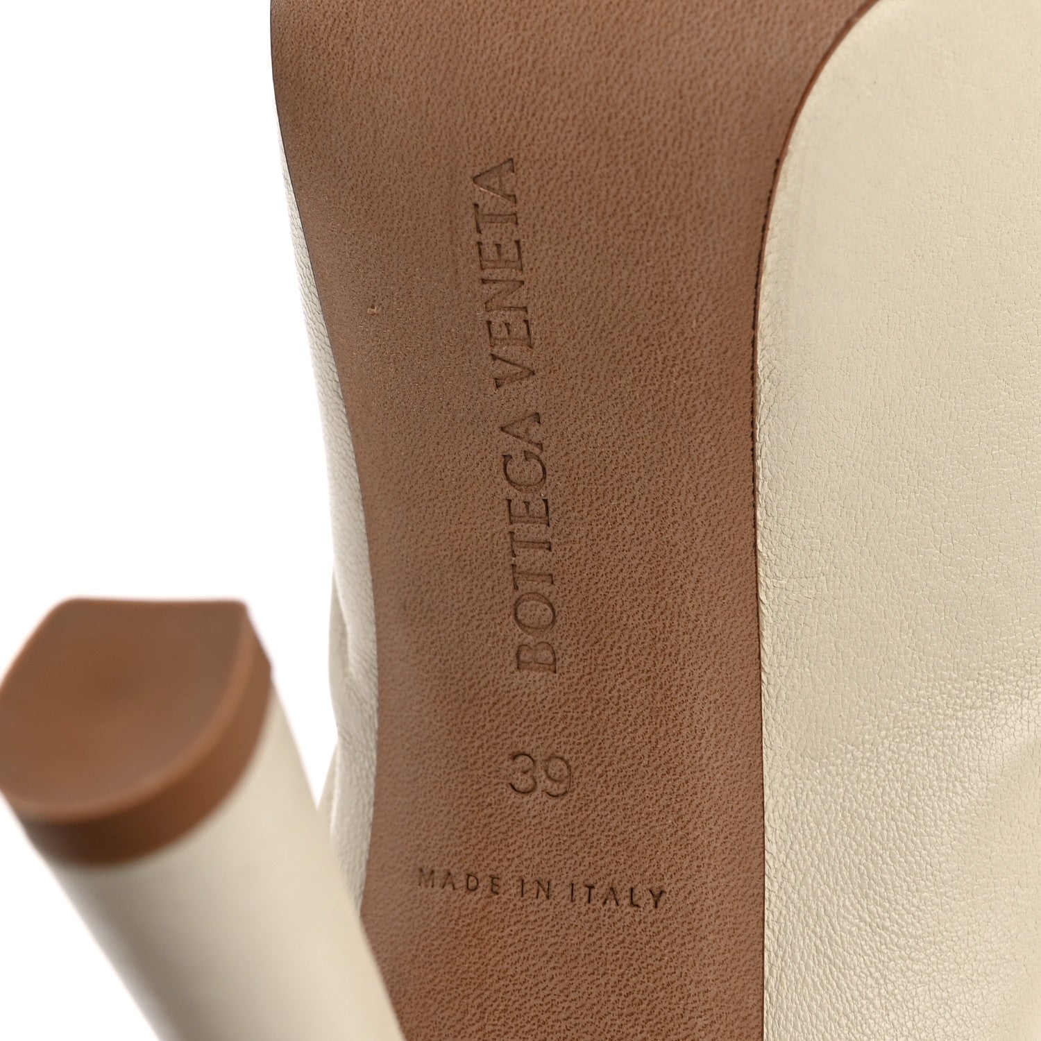 Bottega Veneta Stretch Nappa The Bold Mules 39 Wax 8 of 11