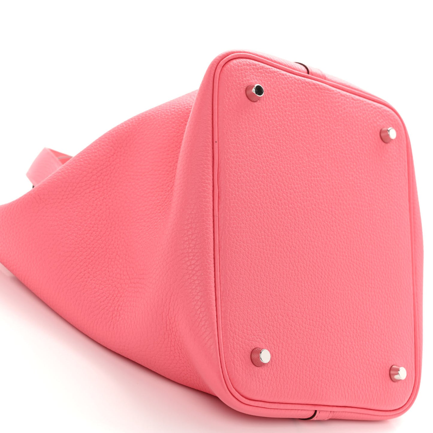 Taurillon Clemence Picotin Lock 22 MM Rose Azalee