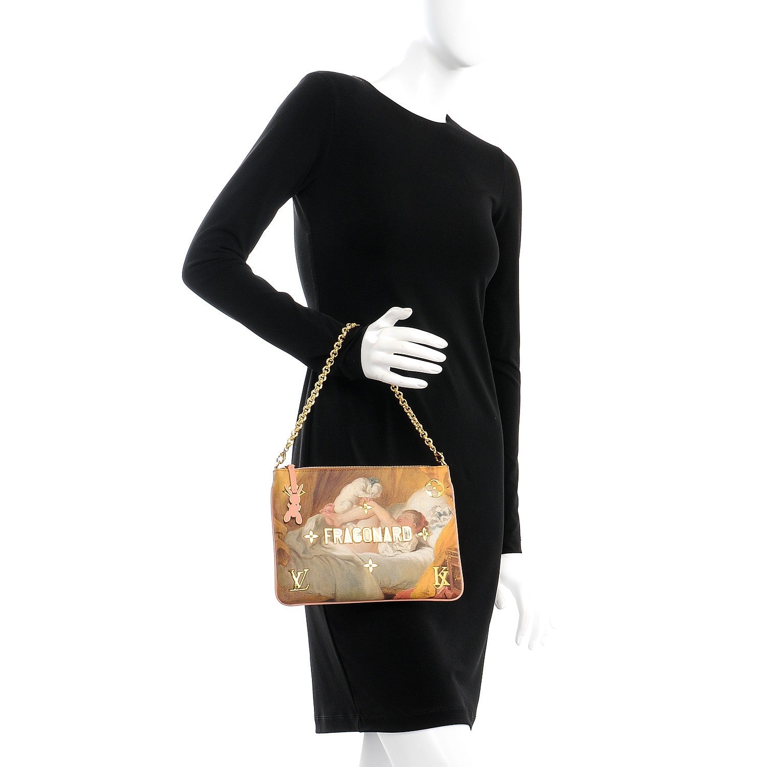 Louis Vuitton Masters Fragonard Pochette Clutch 2 of 7