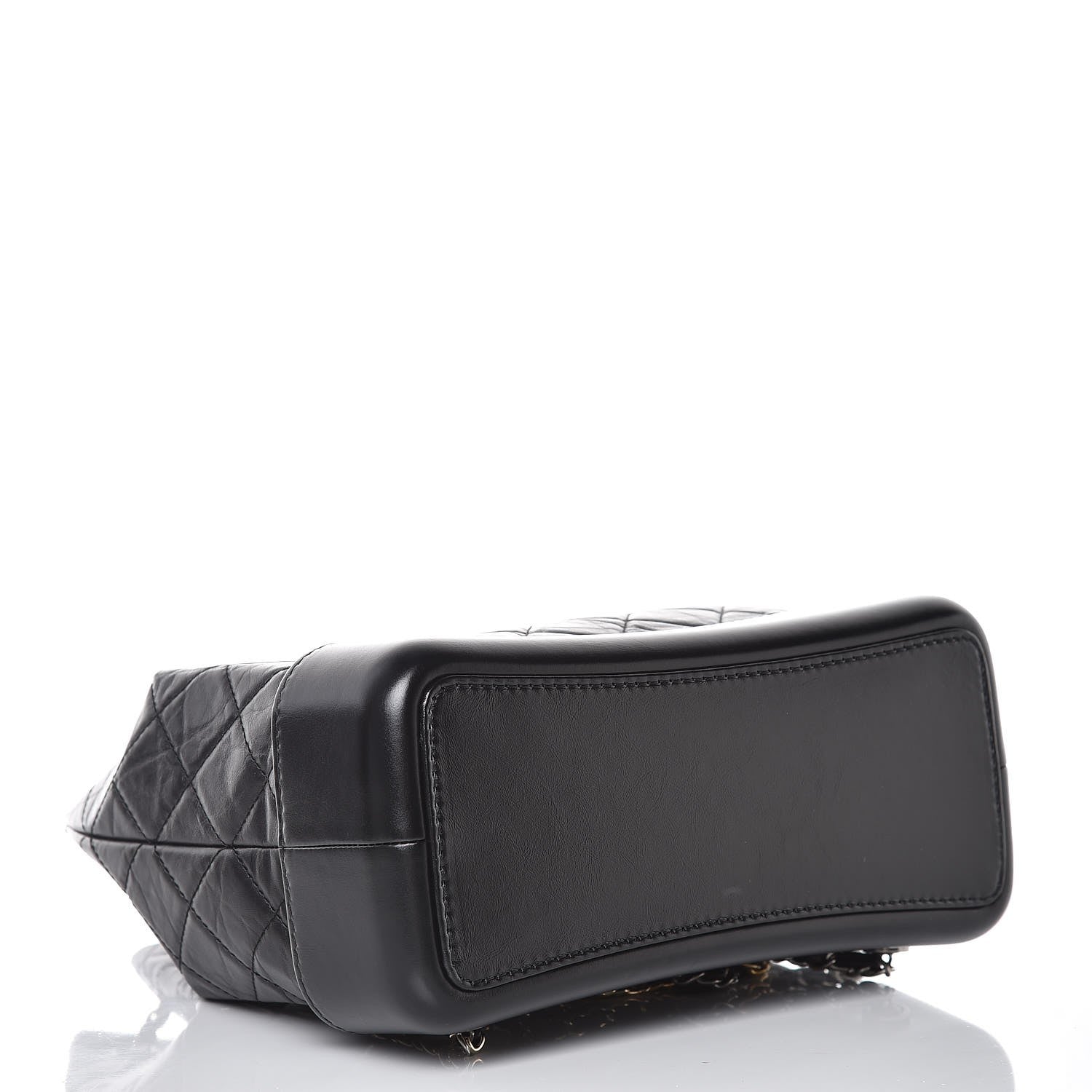 Chanel Aged Calfskin Quilted Gabrielle Backpack Black 4 of 8