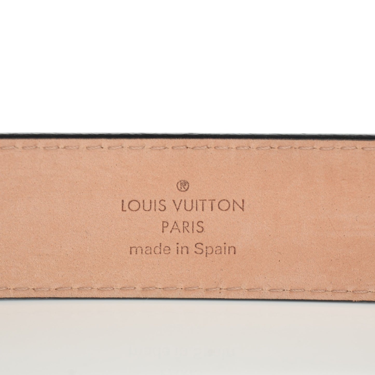 Epi LV Initiales Belt 90 36 Black