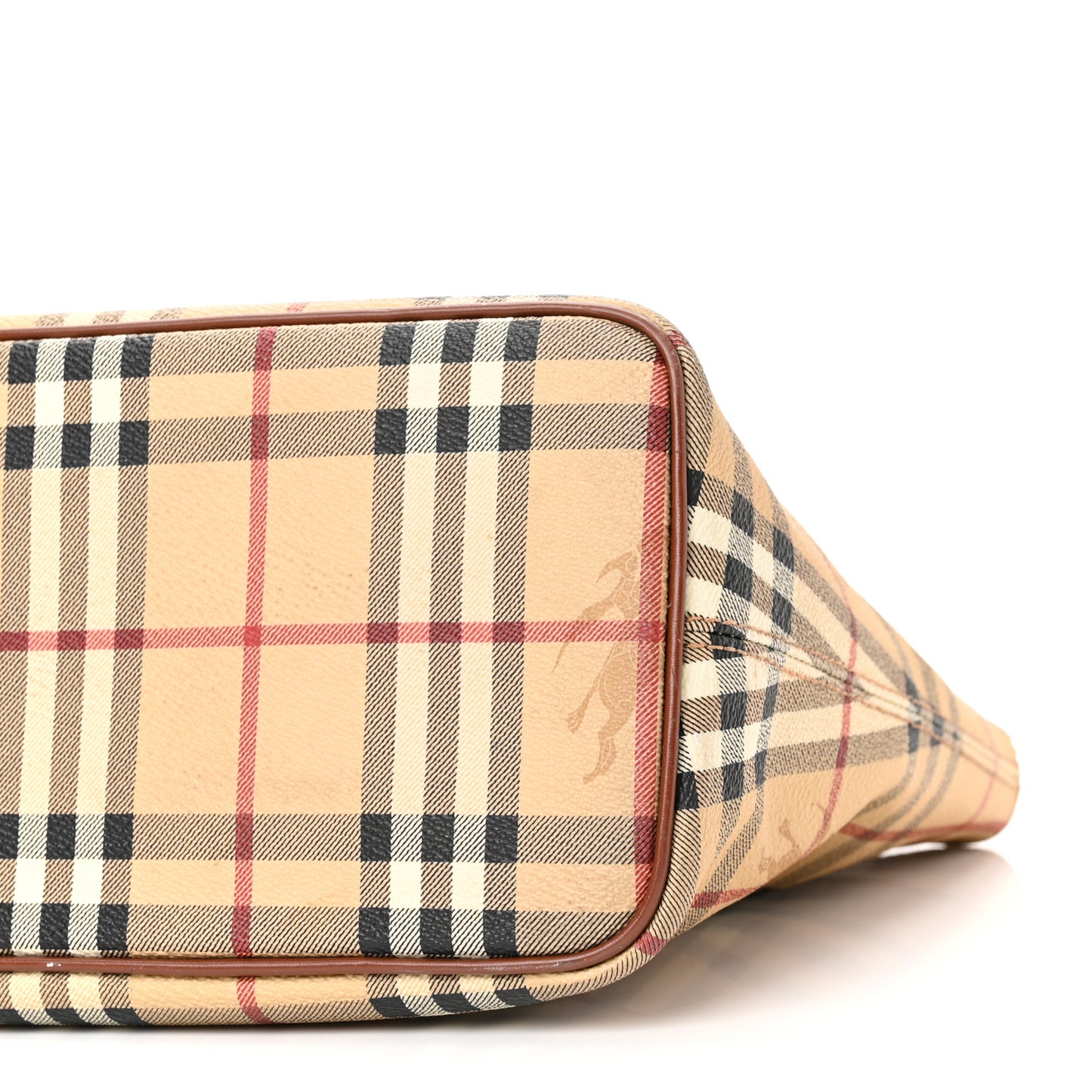 Haymarket Check Tote Brown