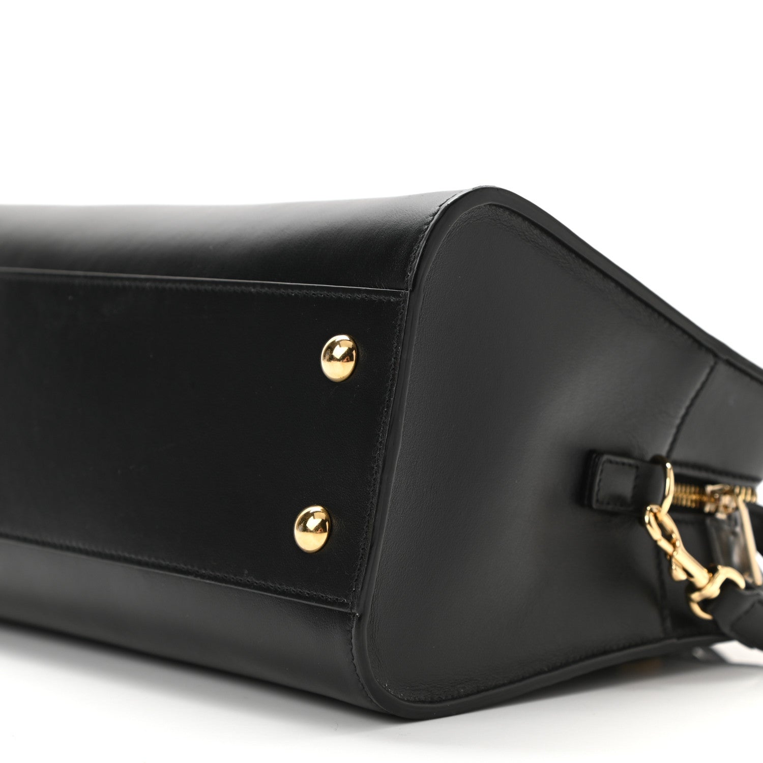 Saint Laurent Calfskin Monogram Baby Cabas Black 10 of 10