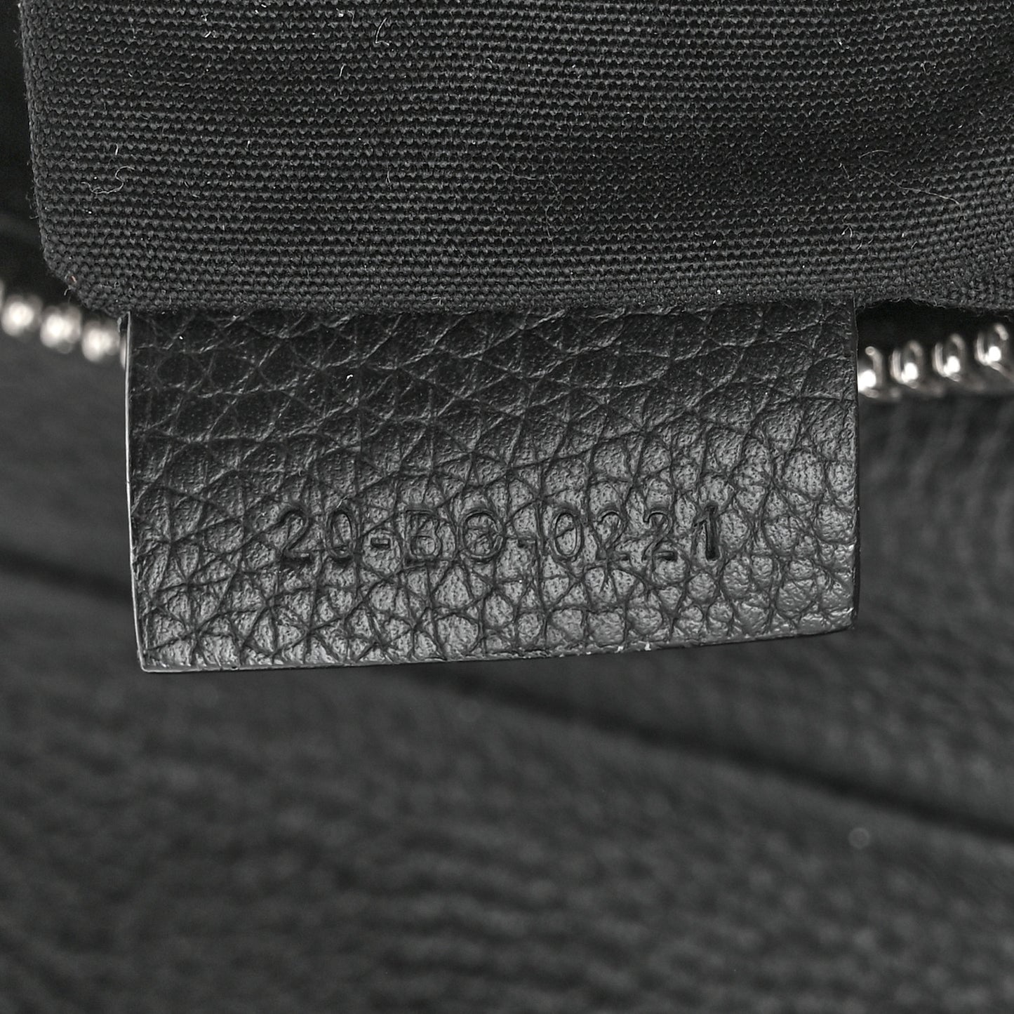 Grained Calfskin Mens Mini Saddle Bag Black