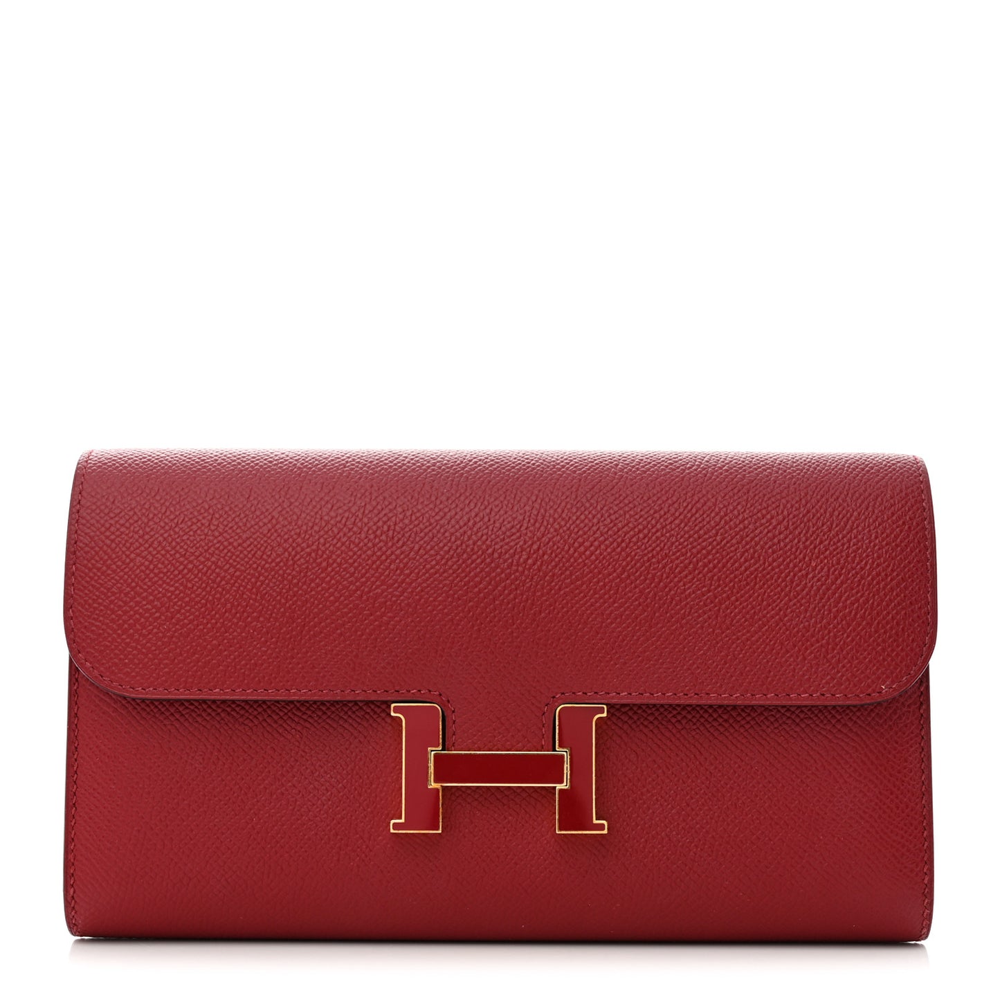 Epsom Constance Long Wallet Rouge Grenat