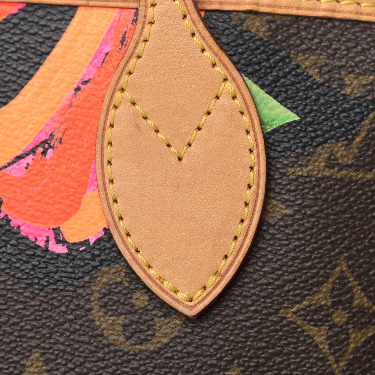 Louis Vuitton Monogram Roses Neverfull MM 11 of 11