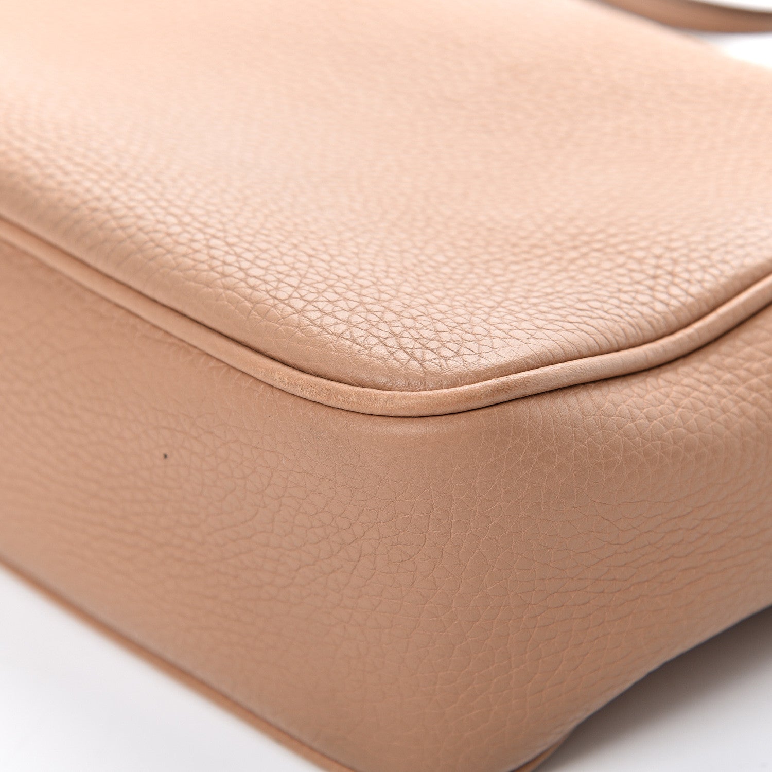 Gucci Pebbled Calfskin Small Soho Disco Bag Rose Beige 12 of 18