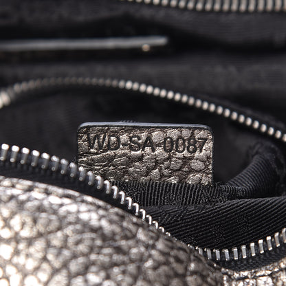 Celine Metallic Calfskin Bittersweet Hobo Pewter 9 of 12