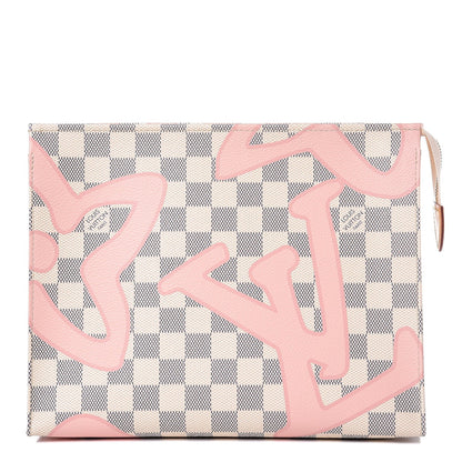 Louis Vuitton Damier Azur Tahitienne Toiletry Pouch 26 1 of 8