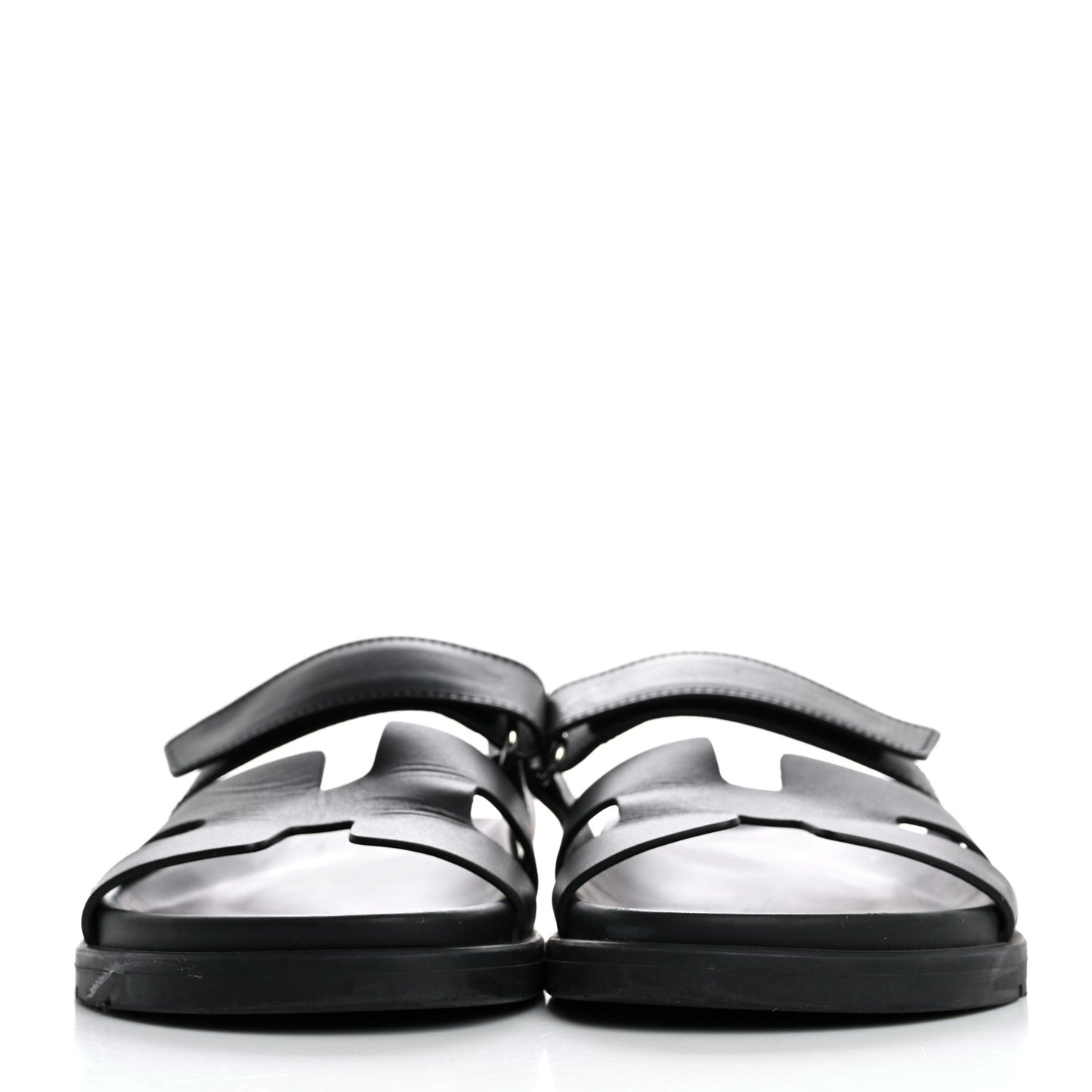 Calfskin Womens Chypre Sandals 35 Black