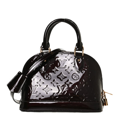 Louis Vuitton Vernis Alma BB Amarante 1 of 13