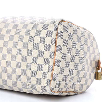Louis Vuitton Damier Azur Speedy 30 10 of 19