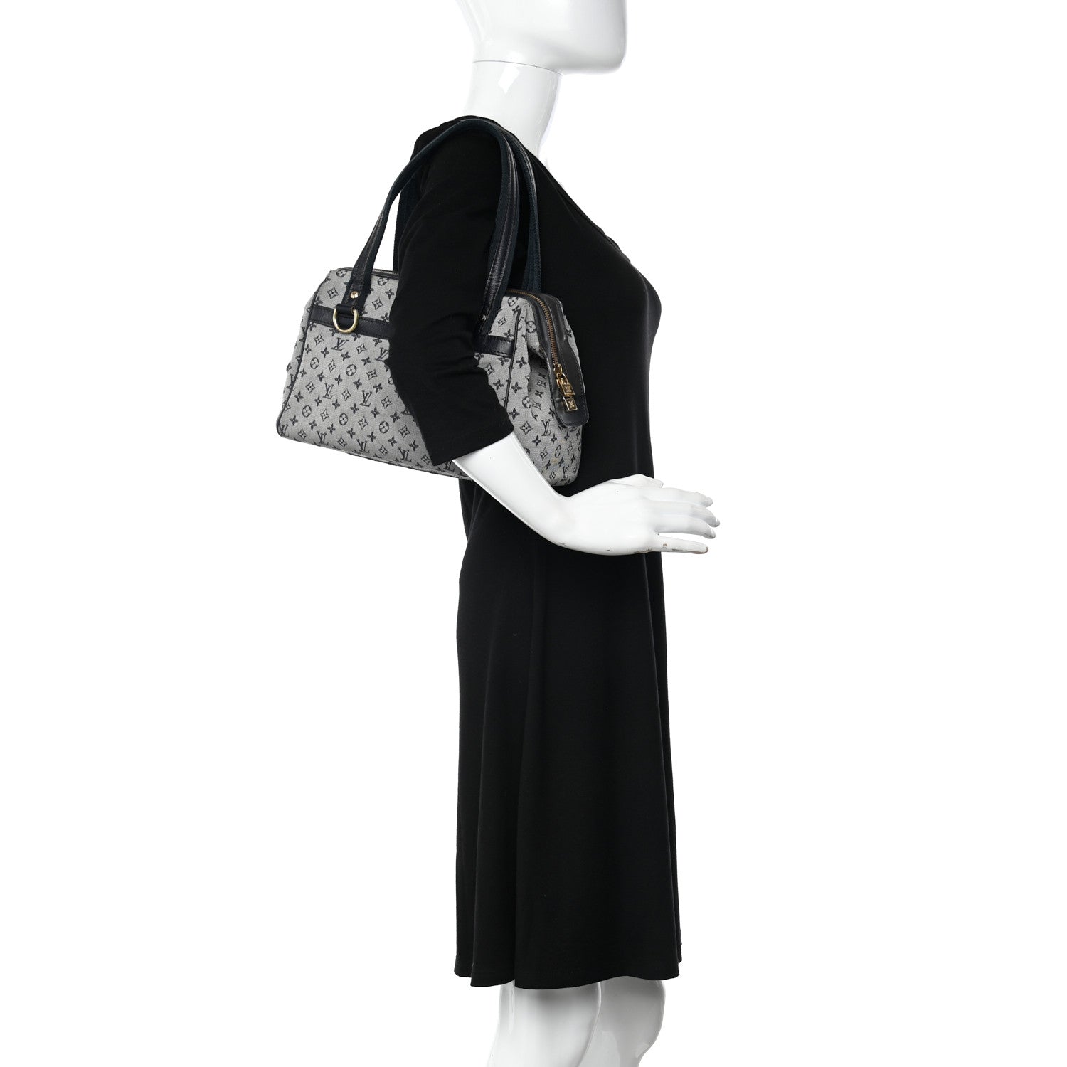 Louis Vuitton Mini Monogram Josephine PM Blue 2 of 12