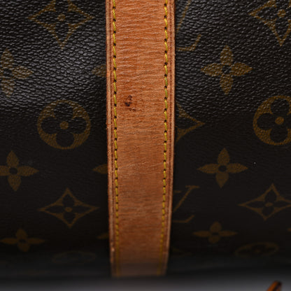 Louis Vuitton Monogram Keepall Bandouliere 55 24 of 45