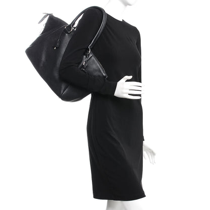 Prada Vitello Daino Shopping Tote Nero Black 2 of 9